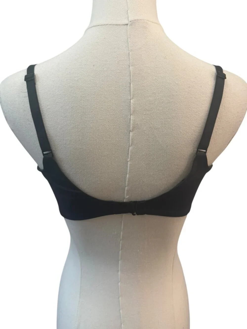 SKIMS Signature Swim Underwire Full Coverage Bikini Top Onyx Size 8 EUC